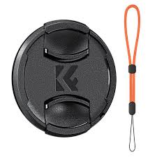 K&F Concept 49mm Lens Cap With RopeK F04.078 - SS Camera