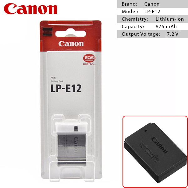 Battery Canon LP-E12 – SScamera