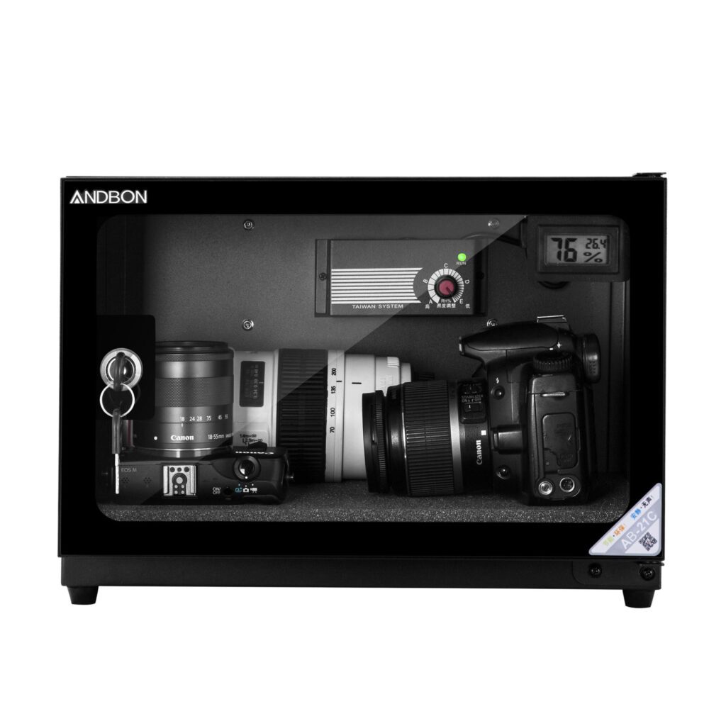 AB 25C Dry Cabinet Humidity Controlled Storage For Cameras - SS Camera
